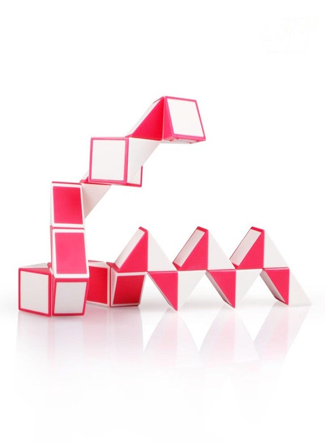 ICW Snake, 72 Blocks, Educational Puzzle Toy for Ages 6+, Multi-Coloured (24 Blocks 2) - Image 1